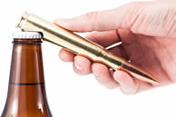 50 cal. bullet bottle opener