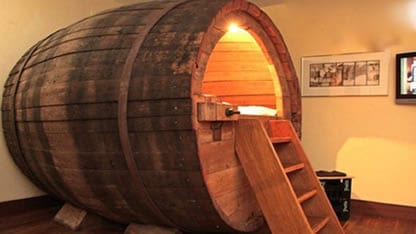 Beer Barrel Man Cave Bed
