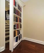 book shelf door