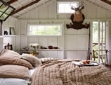 romantic man cave shed