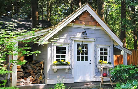 a large she shed