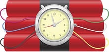 dynamite clock