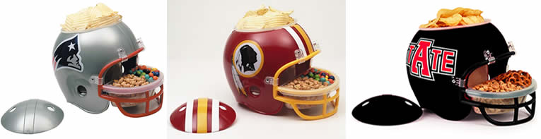 NFL NCAA snack helmets
