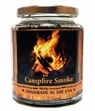 Smoke fire candle