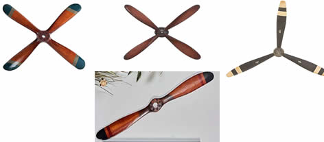 airplane propeller man cave wall decor