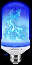 blue flame light bulb