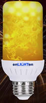 flame effect bulb
