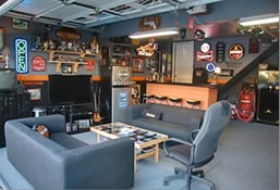 man cave garage