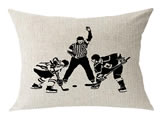 Hockey cushion cover