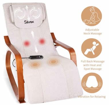 Modern massage rocking chair