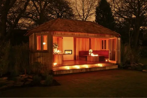 Opulent she shed