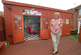 The diner she shed