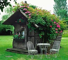 The little log cabin