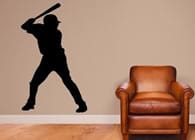 baseball wall decal
