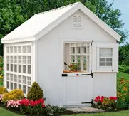 The little white she shed