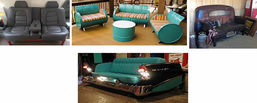 repurposed junk furniture