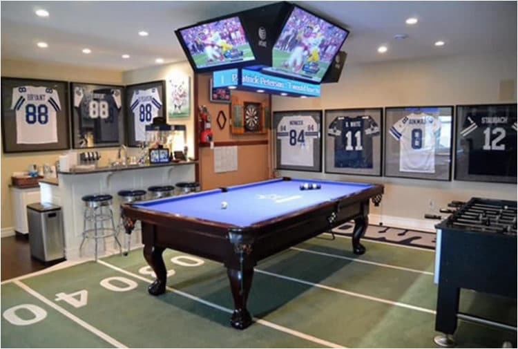 How To Create The Ultimate Sports Man Cave Man Cave Know How