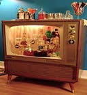 upcycled old tube TV