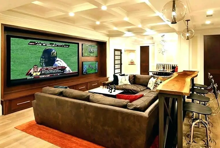 basement man cave