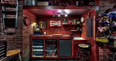 barre de garage pour petits hommes