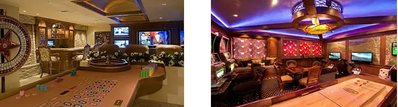 casino man cave ideas