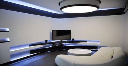 modern man cave design