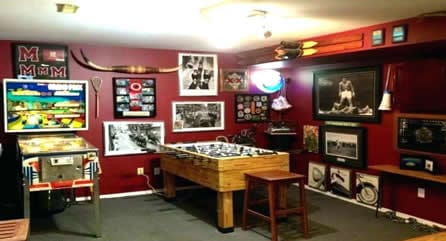 pinball shed man cave idea