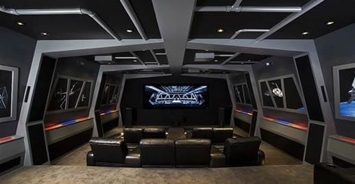 star wars man cave cinema