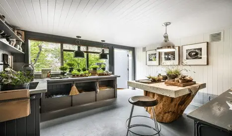 mistaken kitchen she shed interior idea
