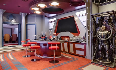 Borg basement man cave