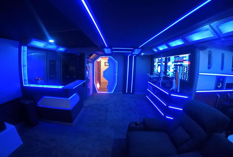 sci fi man cave