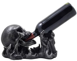 skull drinking bottle holder