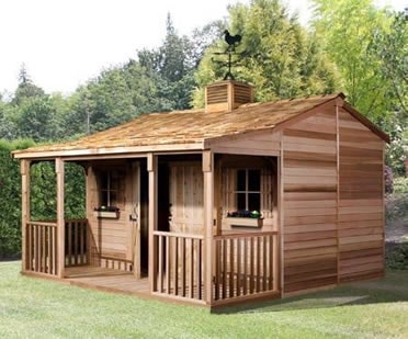 Cowboy man cave ranch house