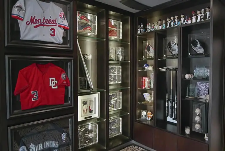 Baseball man cave