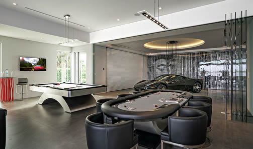 Best half garage half man cave