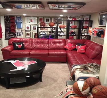 Bulls man cave