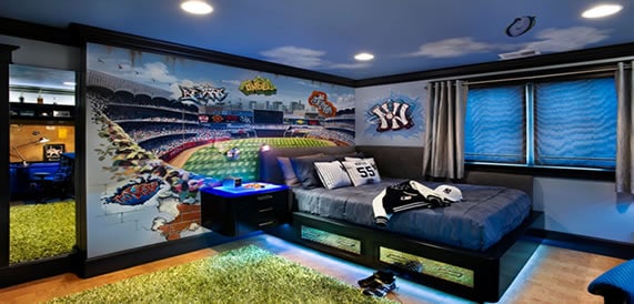 Graffiti dream man cave