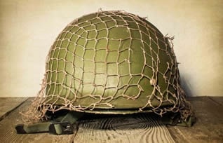 Rope covered helmet
