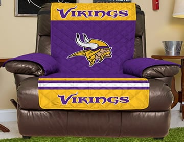 Vikings recliner protector