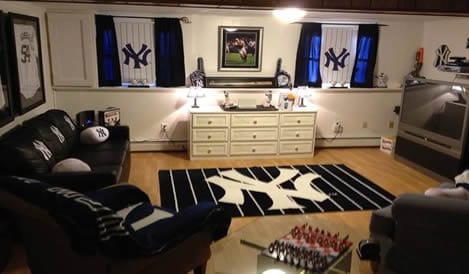 Yankees playroom