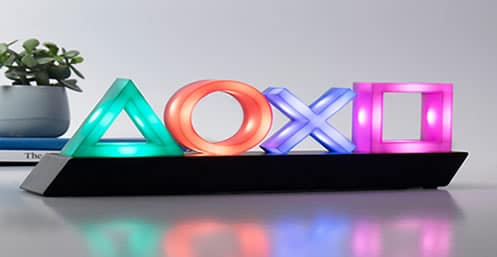 Playstation icons light