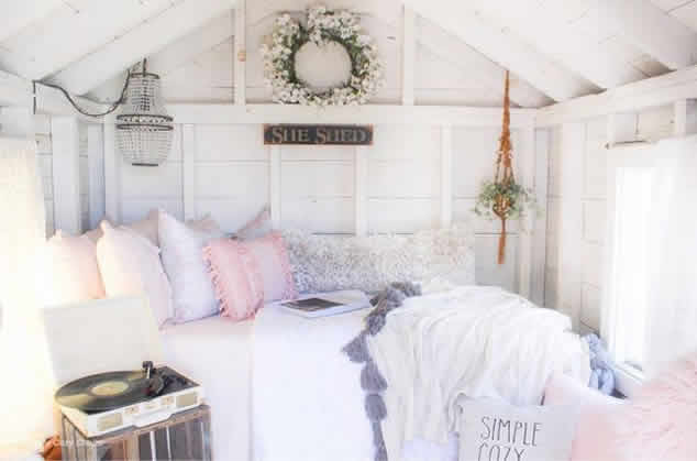 she shed bed