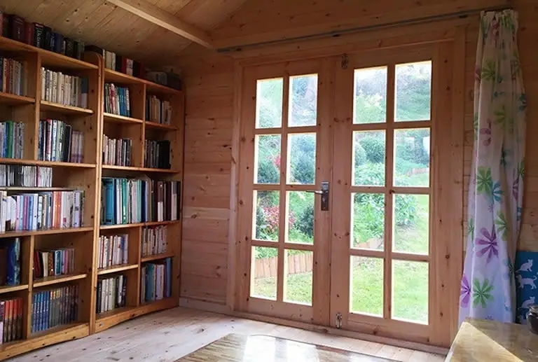 She shed library