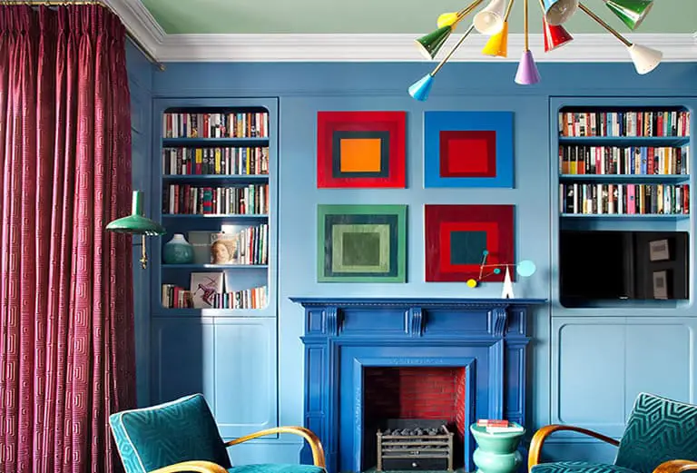 Colorful wall paint ideas